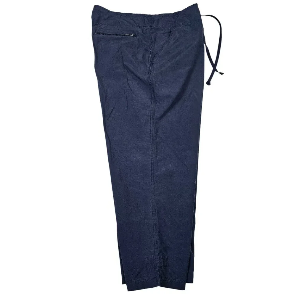 Columbia Women's Cargo Capri Pants - Navy - Size L - Picture 8 of 9
